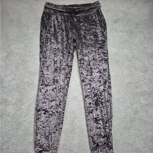 lululemon athletica Brown Velvet Joggers